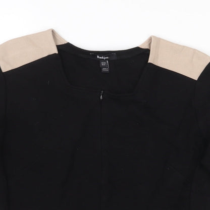 Womens UK Size 12 Baukjen Black Basic T-Shirt