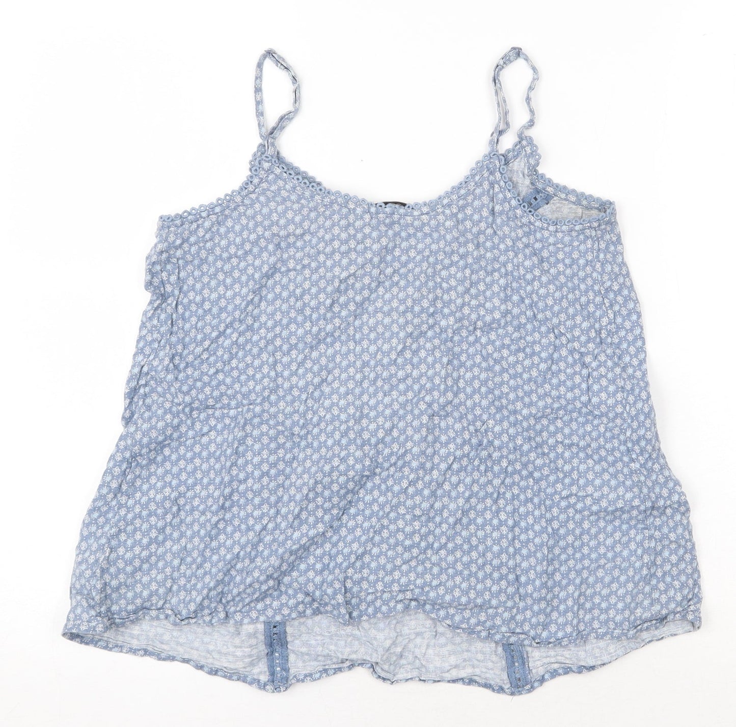 Womens UK Size 6 NEXT Blue Camisole Blouse