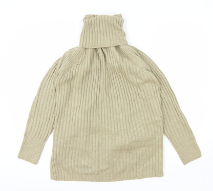 Womens UK Size S Marks and Spencer Beige Pullover Jumper