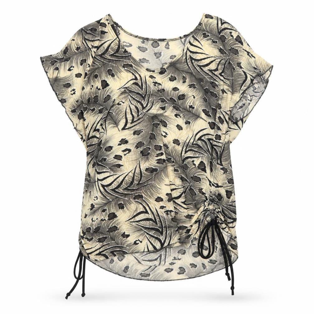 Womens UK Size M Saloos Multicoloured Basic Blouse