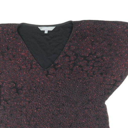 Womens UK Size 12 Principles Black Basic Blouse