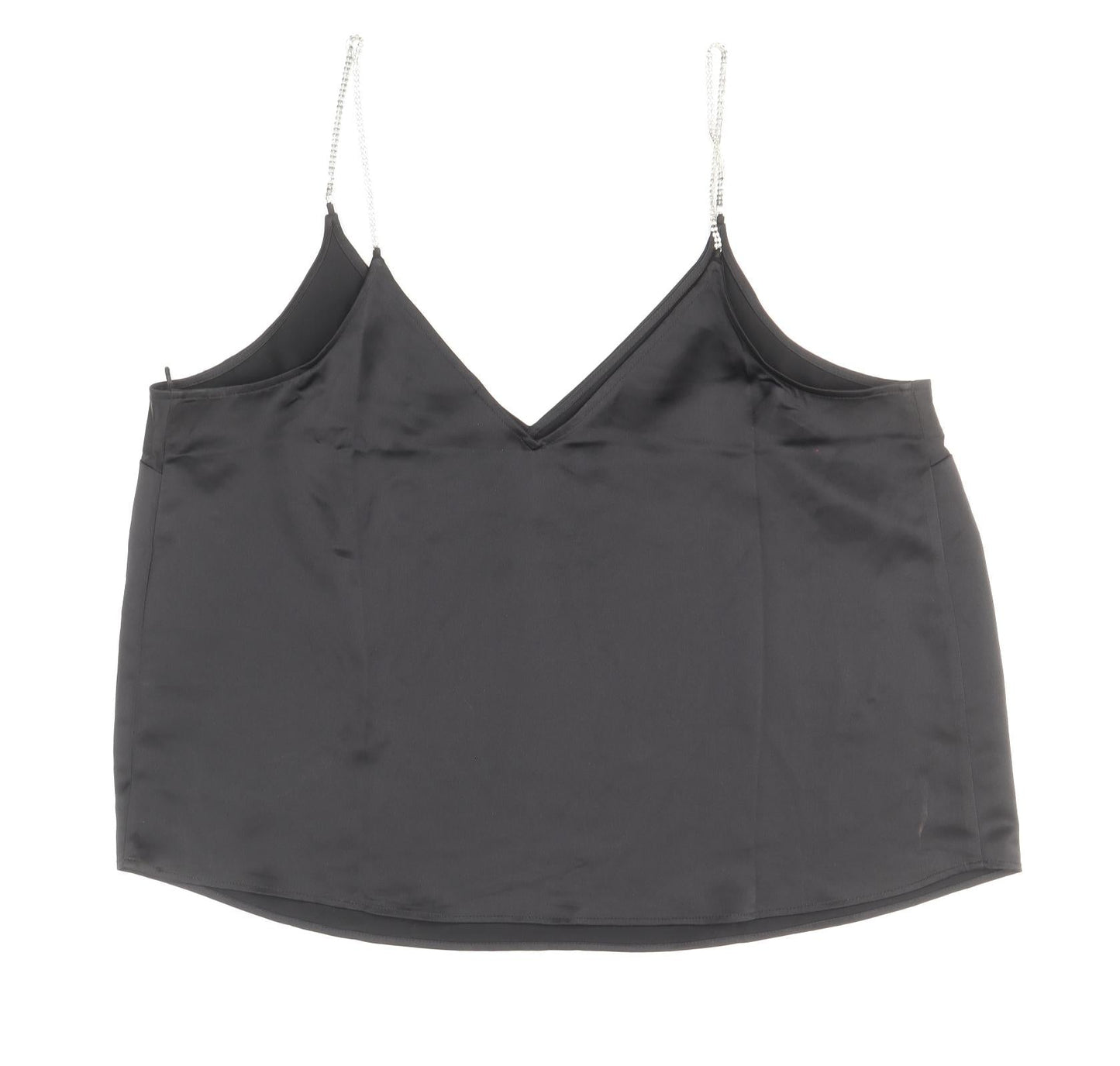 Womens UK Size XL H&M Black Camisole Blouse