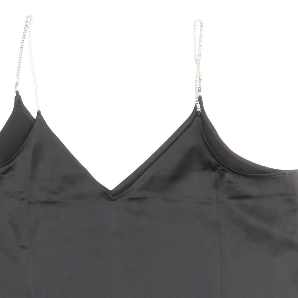 Womens UK Size XL H&M Black Camisole Blouse