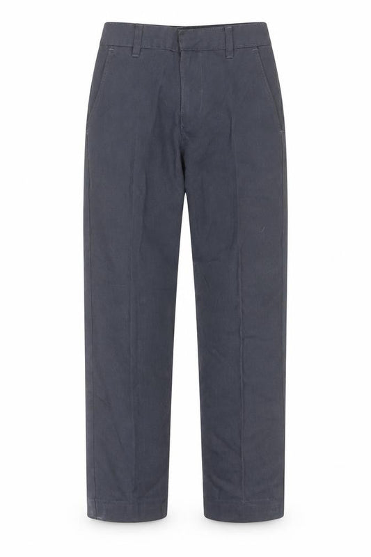 Marks and Spencer Boys Blue Polyester Dress Pants Trousers Size 6-7 Years Regular Zip