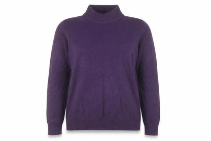 Womens UK Size 12 Marks and Spencer Purple Pullover Jumper