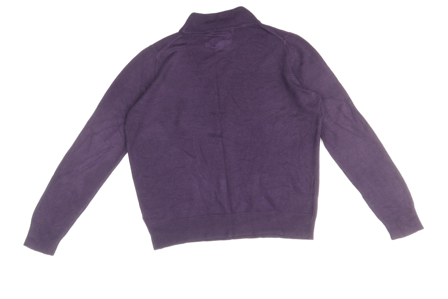 Womens UK Size 12 Marks and Spencer Purple Pullover Jumper