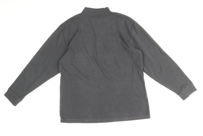 Mens UK Size L Preworn Grey Pullover Sweatshirt