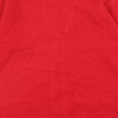 Womens UK Size S Paramour Red Cardigan Jumper