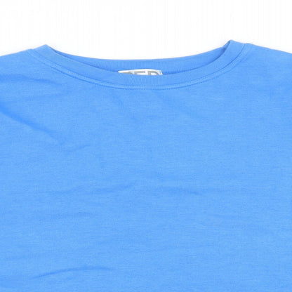 REP Classics Womens Blue Polyacrylate Fibre Pullover Sweatshirt Size 16 Pullover