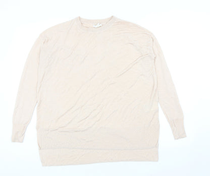 Womens UK Size M H&M Pink Pullover Jumper