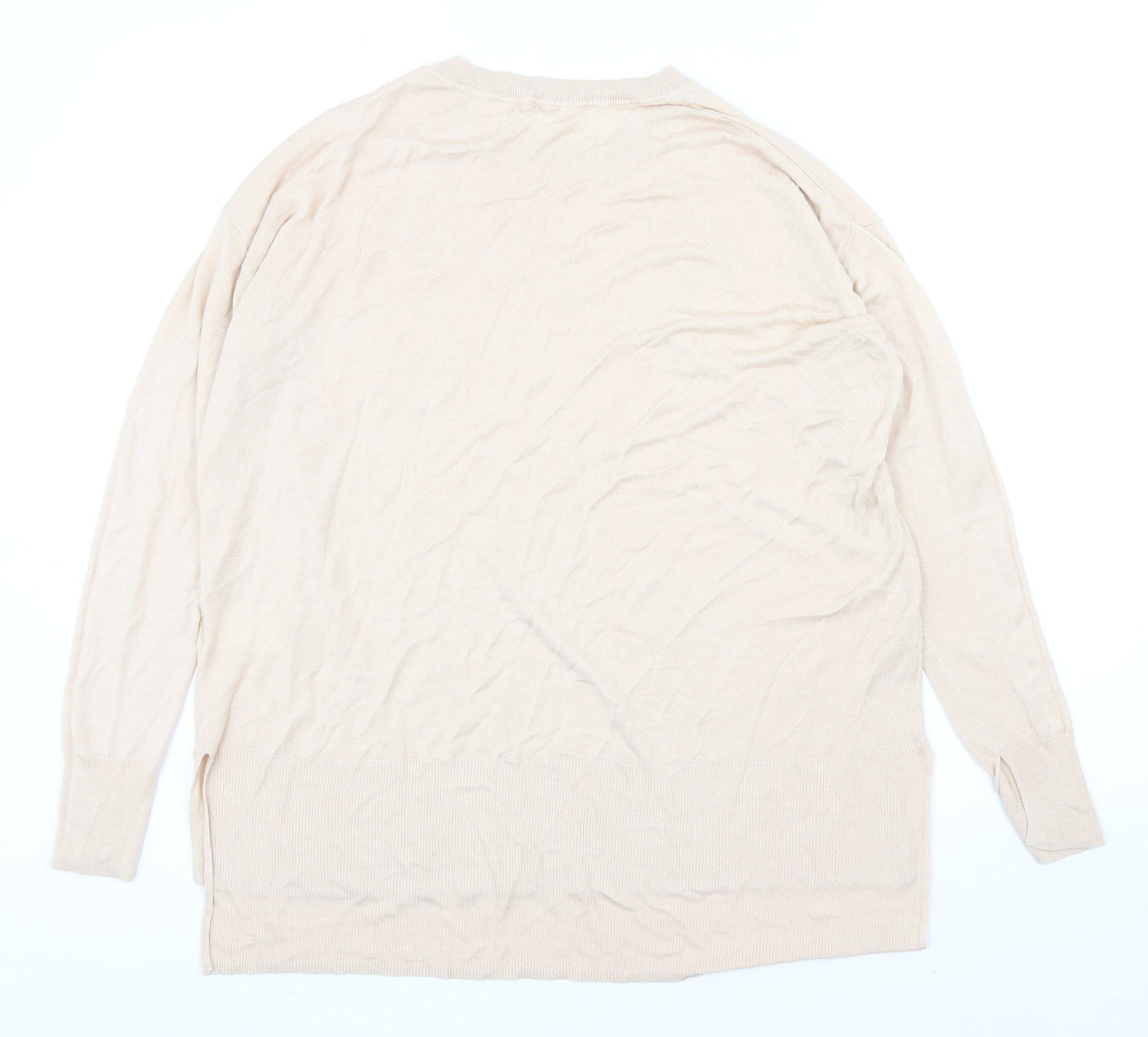 Womens UK Size M H&M Pink Pullover Jumper