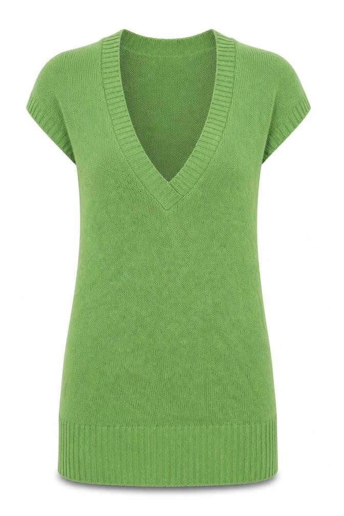 Womens UK Size 10 Topshop Green Pullover Jumper