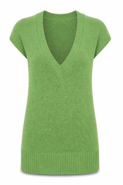 Womens UK Size 10 Topshop Green Pullover Jumper