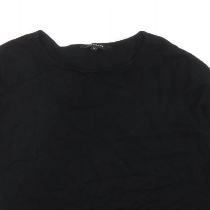 Womens UK Size 12 Peacocks Black Pullover Jumper