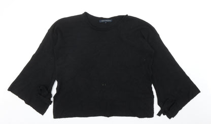 Womens UK Size S French Connection Black Pullover Jumper