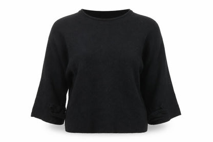 Womens UK Size S French Connection Black Pullover Jumper