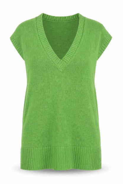 Womens UK Size 10 Topshop Green Pullover Jumper