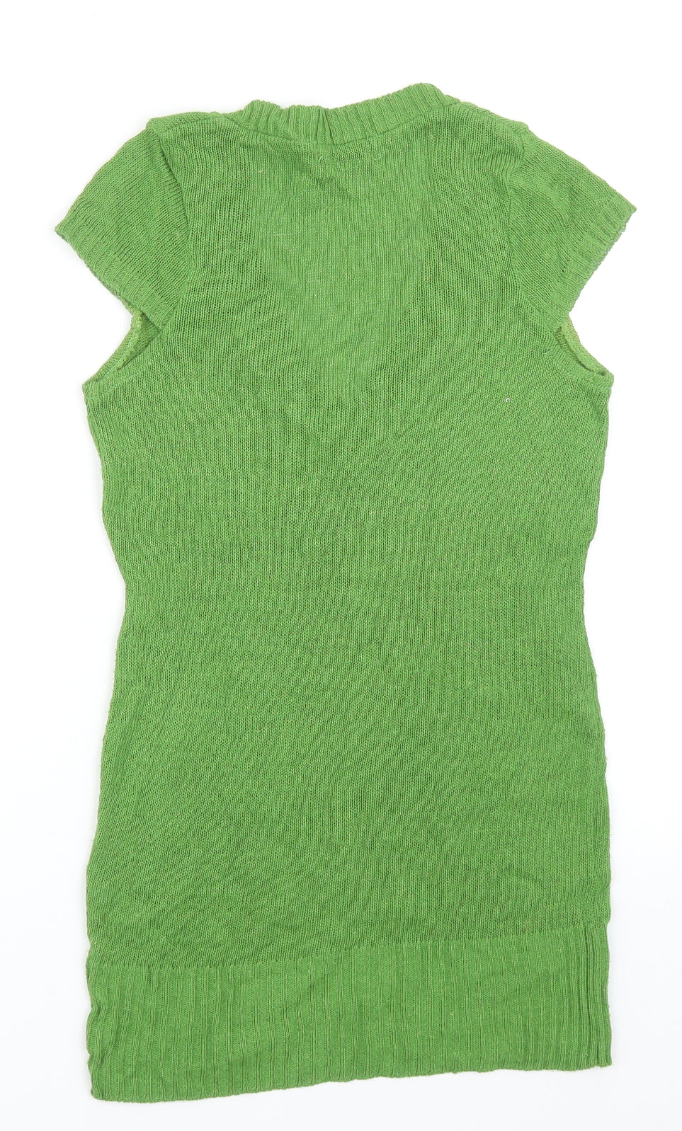 Womens UK Size 10 Topshop Green Pullover Jumper