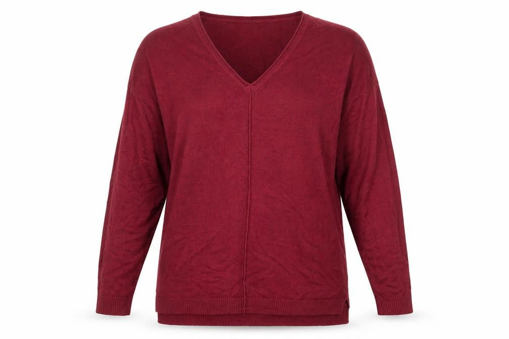 Womens UK Size 12 Studio Red Pullover Jumper