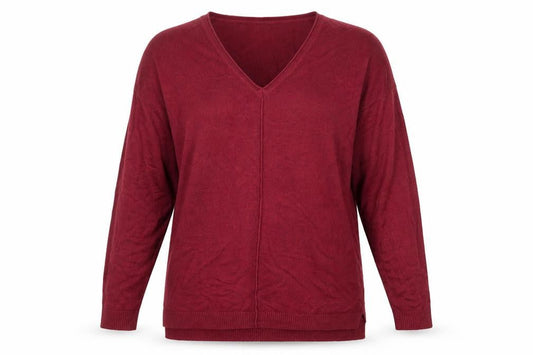 Womens UK Size 12 Studio Red Pullover Jumper