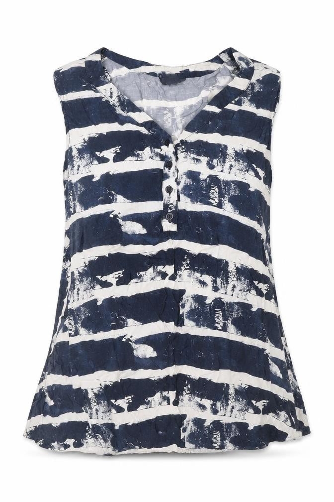 Womens UK Size 10 Topshop Blue Basic Blouse
