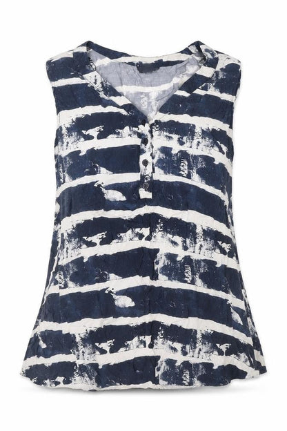 Womens UK Size 10 Topshop Blue Basic Blouse