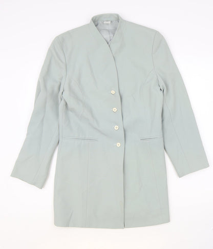 Womens UK Size 10 Preworn Regular Green Suit Jacket