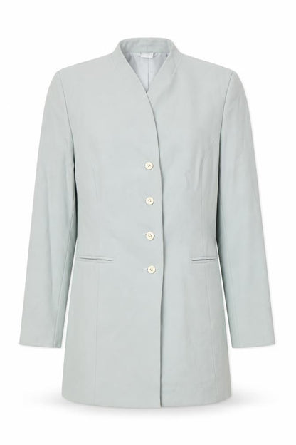 Womens UK Size 10 Preworn Regular Green Suit Jacket