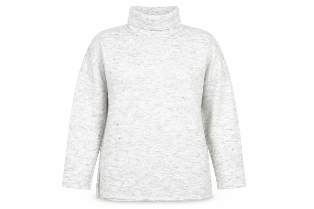 Womens UK Size M New Look Grey Pullover Jumper