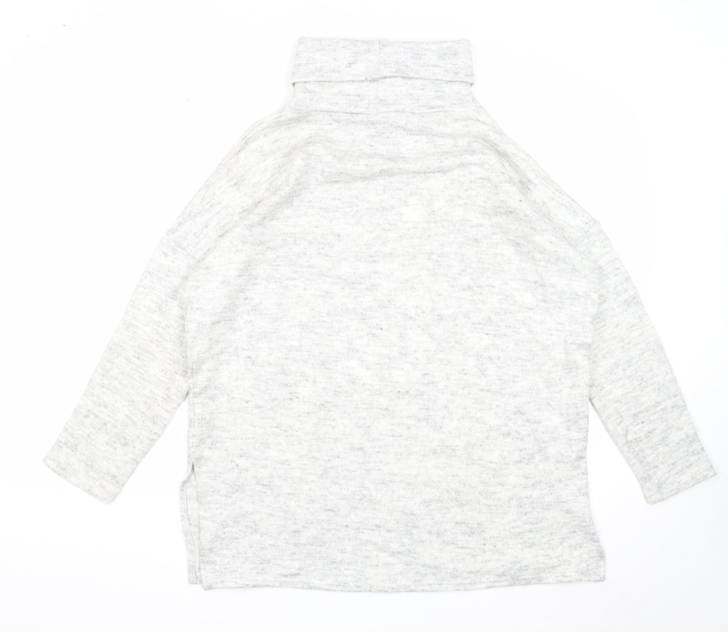 Womens UK Size M New Look Grey Pullover Jumper