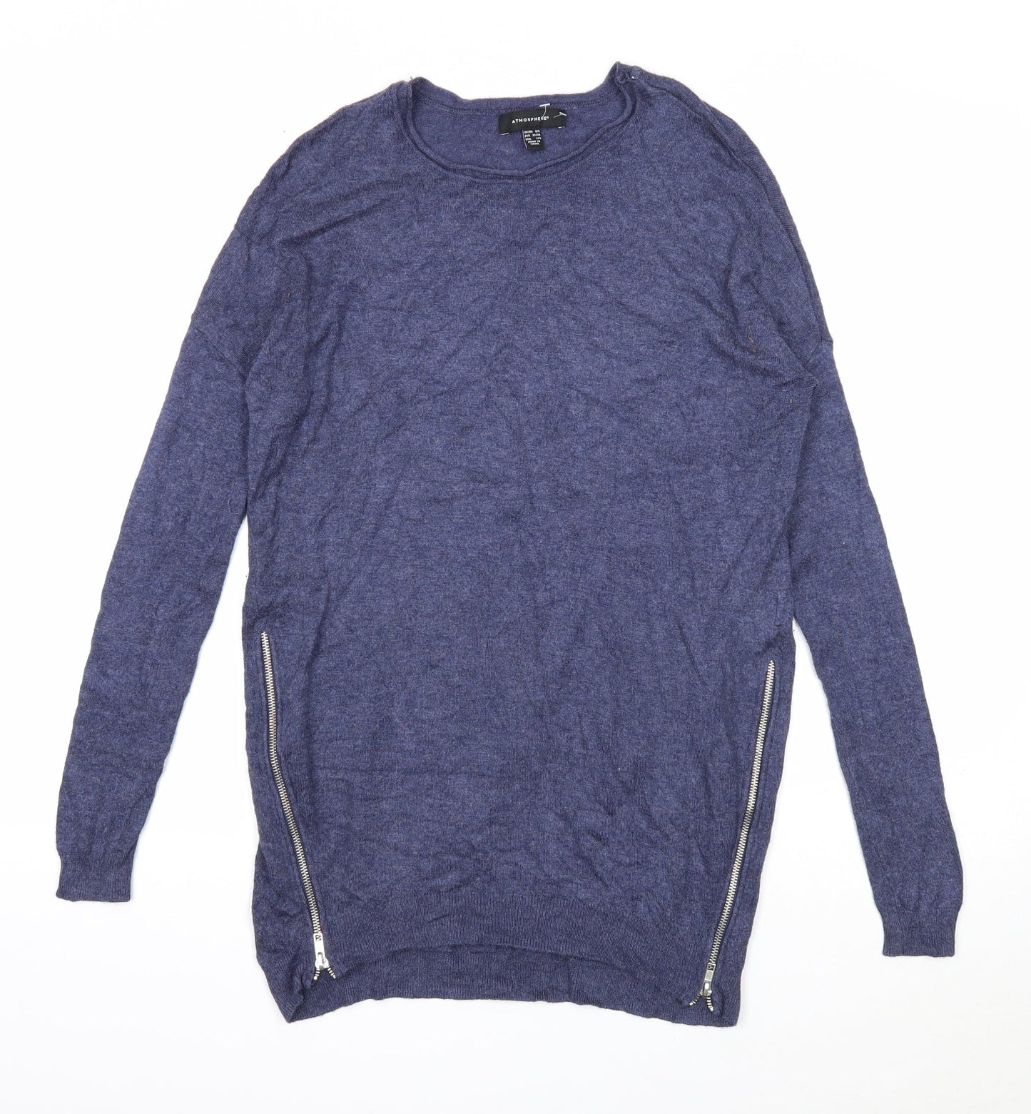 Womens UK Size 6 Atmosphere Blue Pullover Jumper
