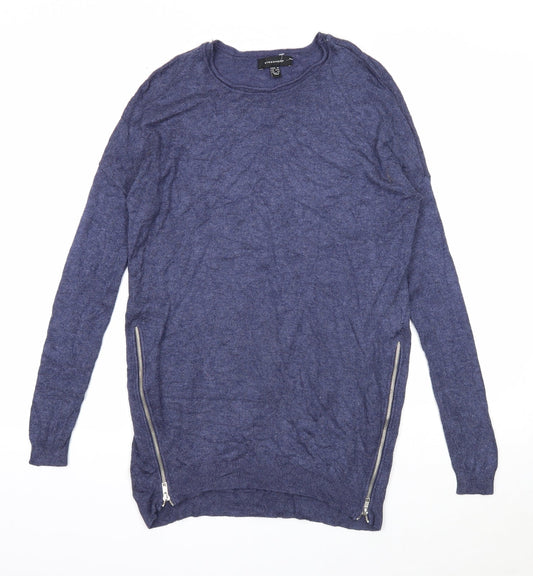 Womens UK Size 6 Atmosphere Blue Pullover Jumper