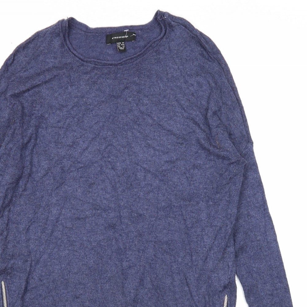 Womens UK Size 6 Atmosphere Blue Pullover Jumper