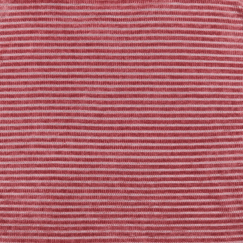 George Womens Red Round Neck Striped Polyester Pullover Jumper Size 14