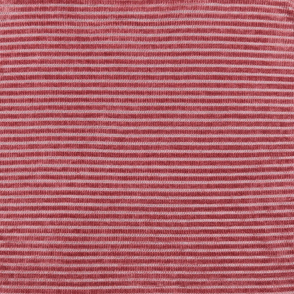 George Womens Red Round Neck Striped Polyester Pullover Jumper Size 14