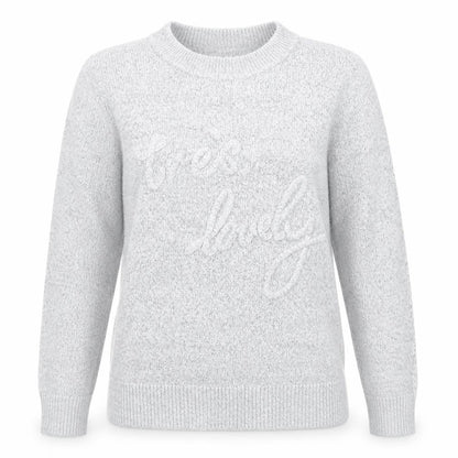 Womens UK Size XS Oasis Grey Pullover Jumper