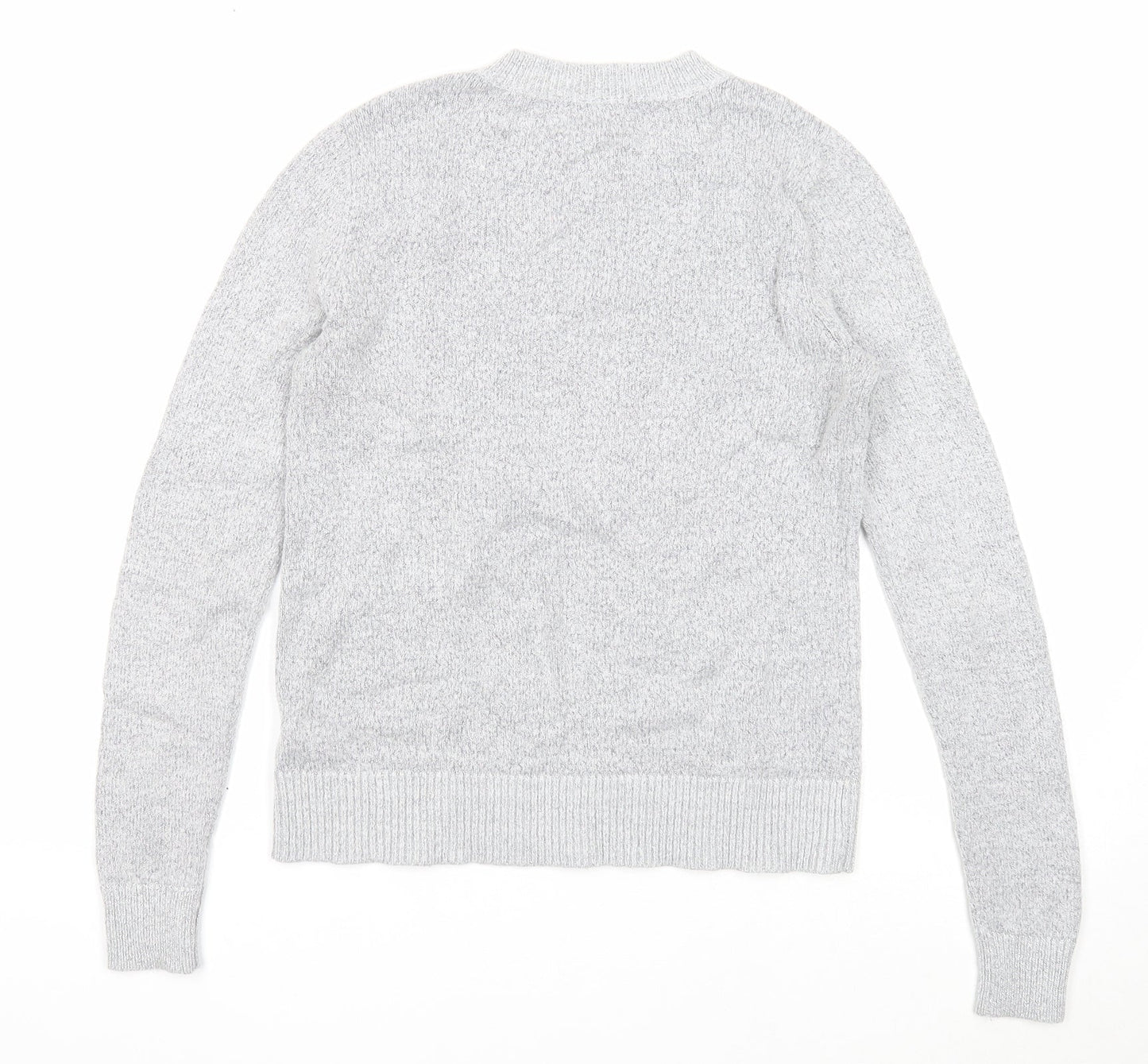 Womens UK Size XS Oasis Grey Pullover Jumper