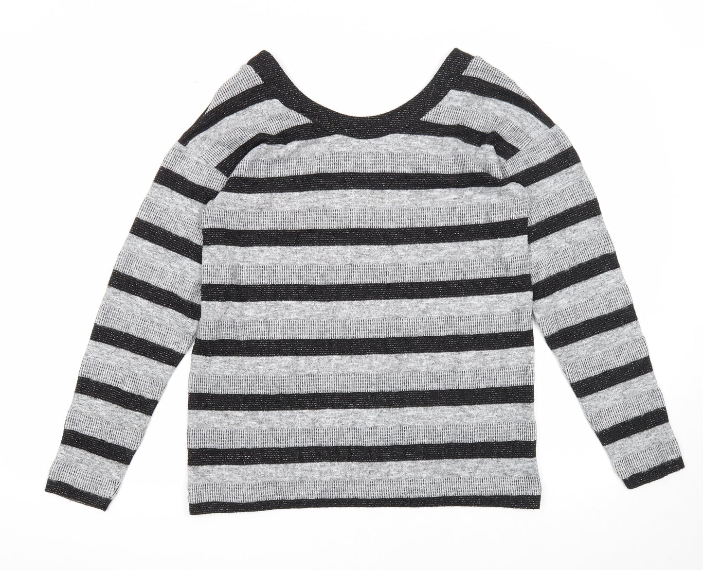 Womens UK Size 12 NEXT Grey Pullover Jumper