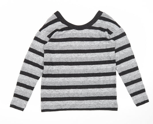 Womens UK Size 12 NEXT Grey Pullover Jumper
