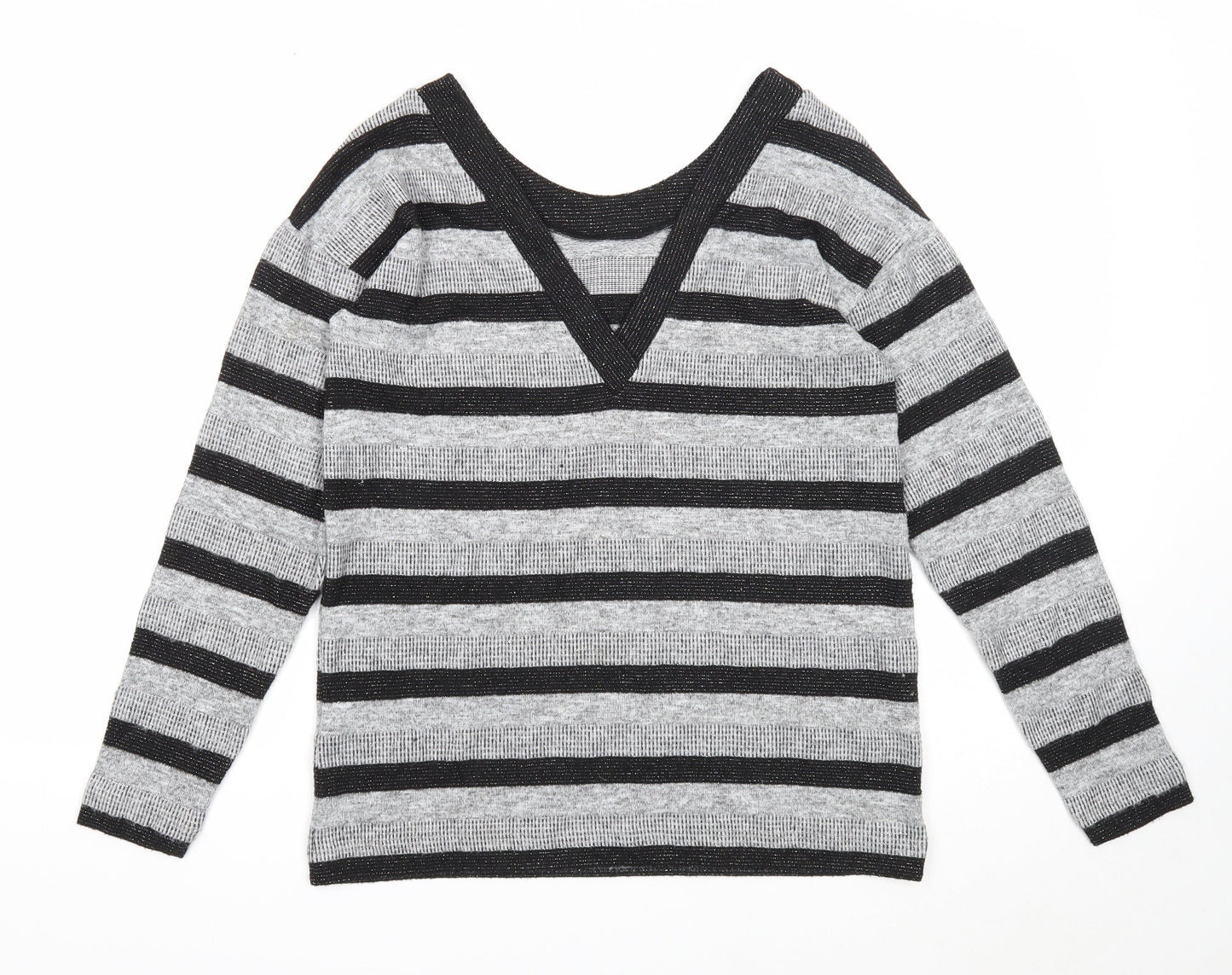 Womens UK Size 12 NEXT Grey Pullover Jumper
