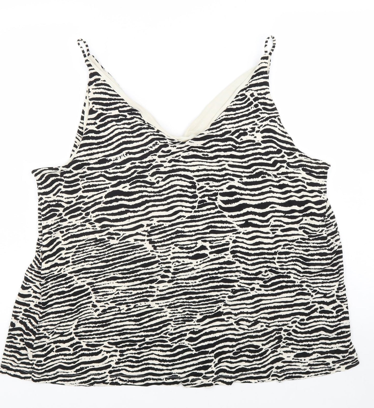 Womens UK Size XL H&M Beige Camisole Blouse
