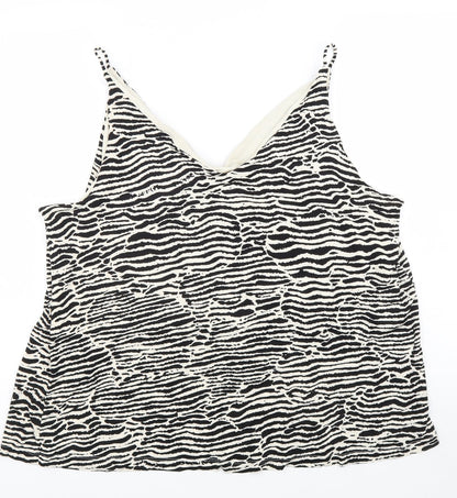 Womens UK Size XL H&M Beige Camisole Blouse