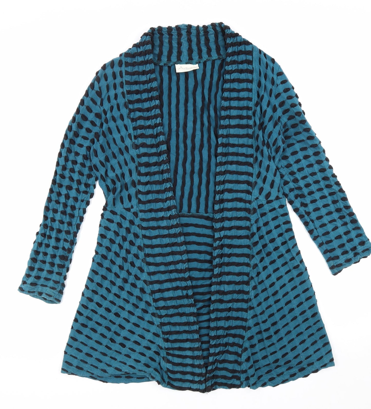 Womens UK Size S Adini Blue Cardigan Jumper