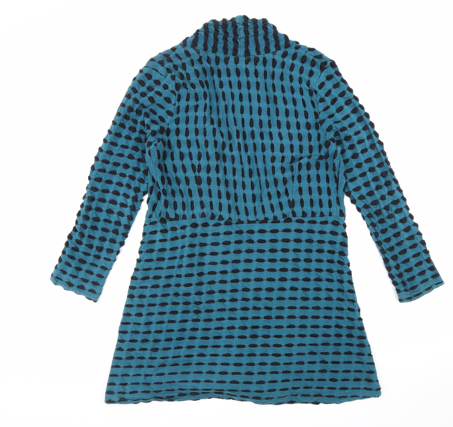 Womens UK Size S Adini Blue Cardigan Jumper