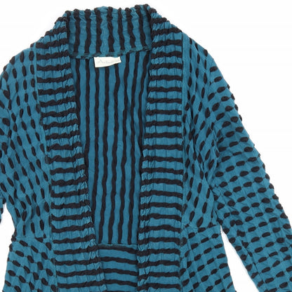 Womens UK Size S Adini Blue Cardigan Jumper