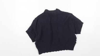 Womens UK Size 14 Per Una Blue Cardigan Jumper