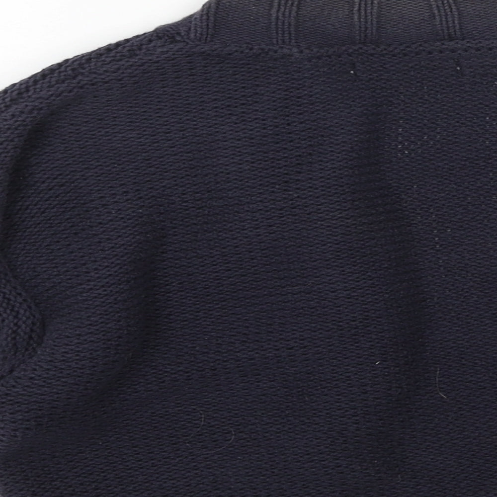 Womens UK Size 14 Per Una Blue Cardigan Jumper