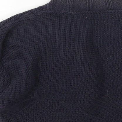 Womens UK Size 14 Per Una Blue Cardigan Jumper