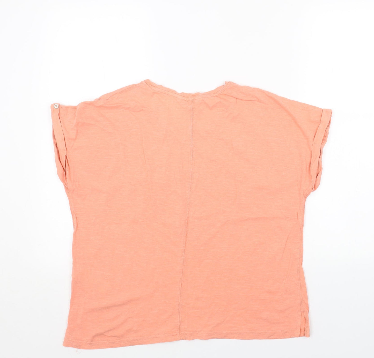 Womens UK Size 14 Principles Pink Basic T-Shirt