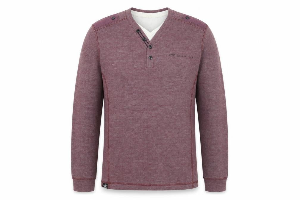 Mens UK Size M Easy Red Pullover Jumper